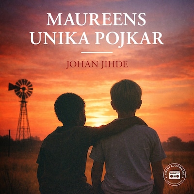 Maureens unika pojkar – omslag till ljudboken av Johan Jihde