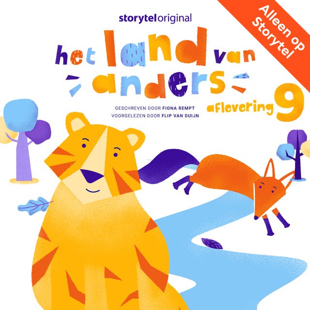 Het land van Anders: Aflevering 9 – omslag van het luisterboek van Fiona Rempt