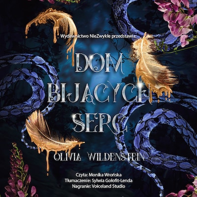 Dom bijących serc – okładka audiobooka, autor Olivia Wildenstein