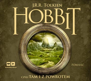 Hobbit, czyli tam i z powrotem – okładka audiobooka, autor J.R.R. Tolkien