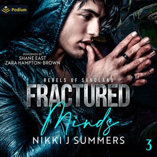 Fractured Minds: Rebels of Sandland, Book 3 – omslag till ljudboken av Nikki J Summers