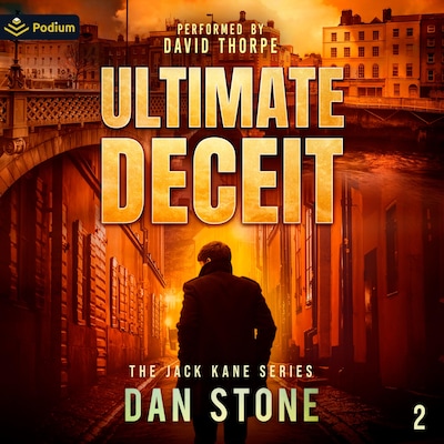 Ultimate Deceit – omslag til lydbogen af Dan Stone
