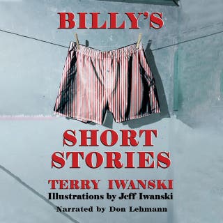 Billy's Short Stories – omslag till ljudboken av Terry Iwanski