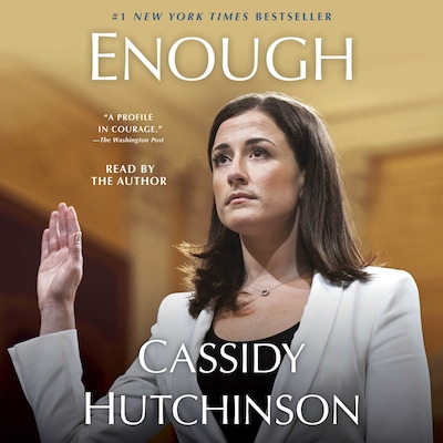 Enough – omslag van het luisterboek van Cassidy Hutchinson