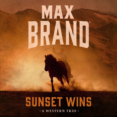 Sunset Wins – omslag til lydbogen af Max Brand
