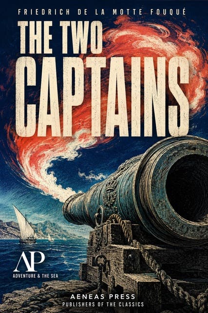The Two Captains – omslag til lydbogen af Friedrich De La Motte Fouqué