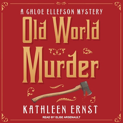 Old World Murder – omslag til lydbogen af Kathleen Ernst