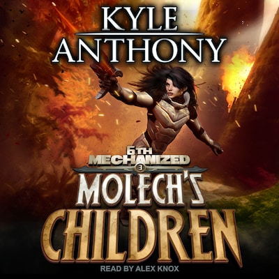 Molech's Children – omslag til lydbogen af Kyle Anthony
