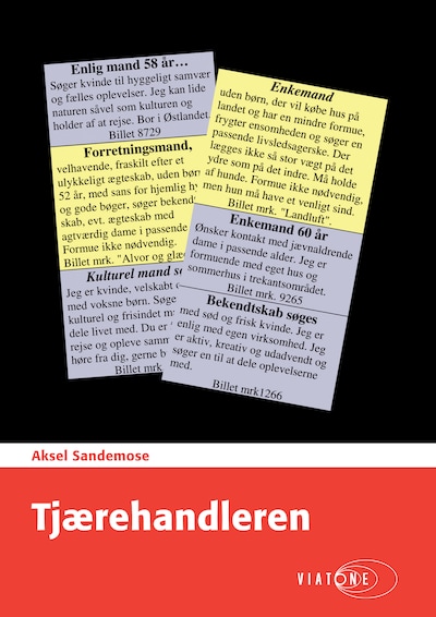 Tjærehandleren – omslag til lydbogen af Aksel Sandemose