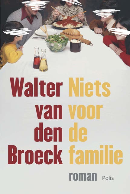 Niets voor de familie – omslag van het luisterboek van Walter Van den Broeck