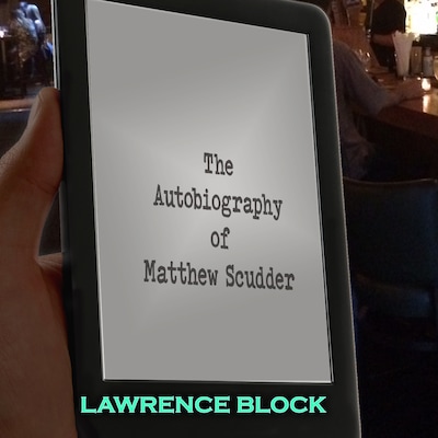 The Autobiography of Matthew Scudder – omslag til lydbogen af Lawrence Block