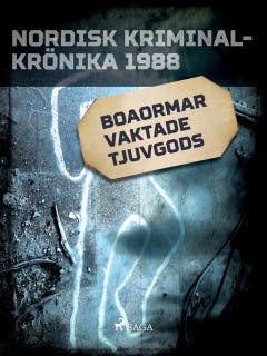 Boaormar vaktade tjuvgods – omslag till ljudboken av Diverse