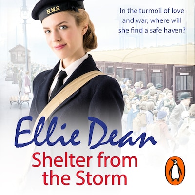 Shelter from the Storm – omslag til lydbogen af Ellie Dean