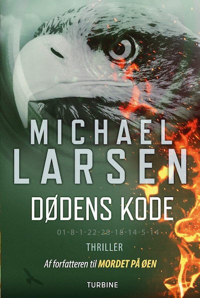 Dødens kode – omslag til lydbogen af Michael Larsen