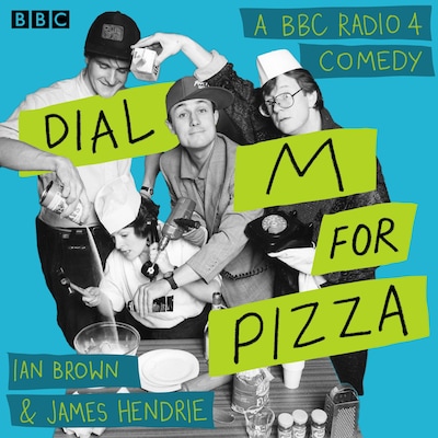 Dial M for Pizza – omslag til lydbogen af James Hendrie, Ian Brown