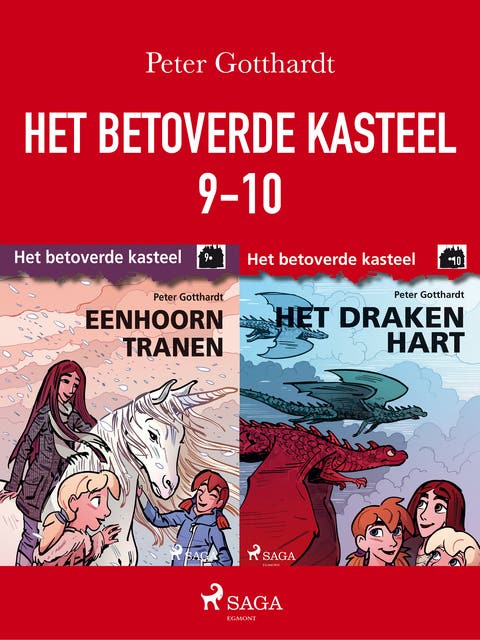 Het betoverde kasteel 9-10 – omslag van het luisterboek van Peter Gotthardt