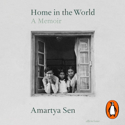 Home in the World – omslag til lydbogen af Amartya Sen