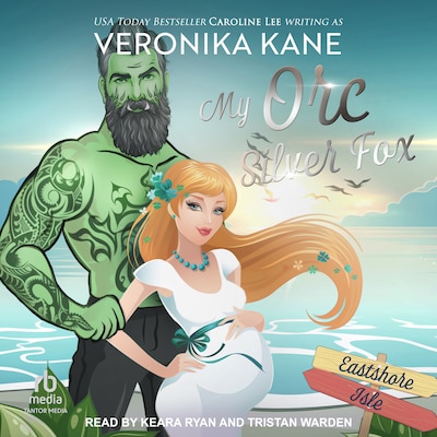 My Orc Silver Fox – omslag til lydbogen af Veronika Kane