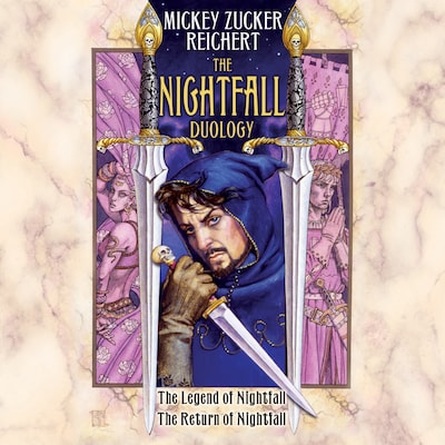 The Nightfall Duology – omslag til lydbogen af Mickey Zucker Reichert