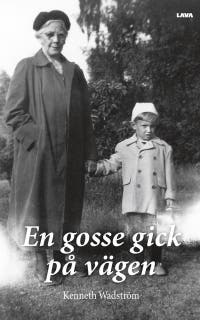 En gosse gick på vägen – omslag till ljudboken av Kenneth Wadström
