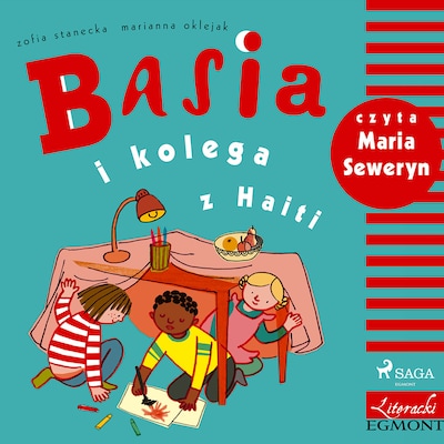 Basia i kolega z Haiti – okładka audiobooka, autor Zofia Stanecka