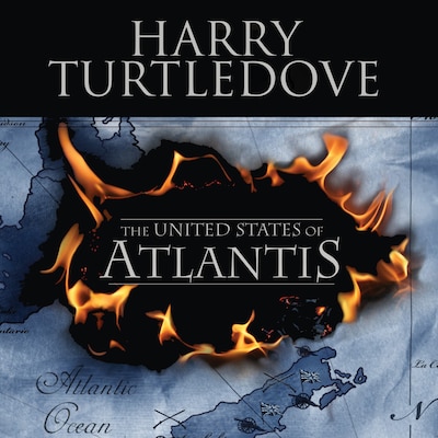 The United States of Atlantis – omslag til lydbogen af Harry Turtledove