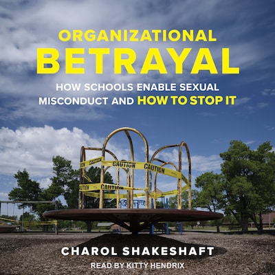 Organizational Betrayal – omslag til lydbogen af Charol Shakeshaft