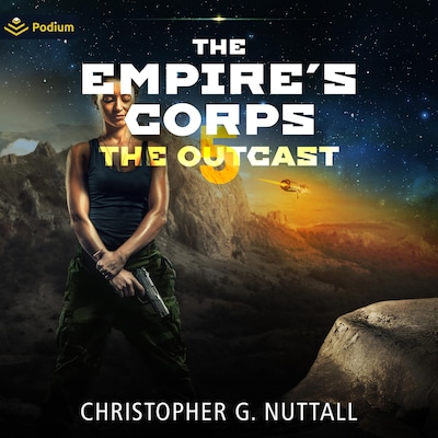 The Outcast – omslag til lydbogen af Christopher G. Nuttall