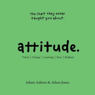 ATTITUDE – omslag til lydbogen af Adam Ashton, Adam Jones