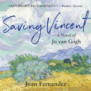 Saving Vincent: A Novel of Jo van Gogh – omslag till ljudboken av Joan Fernandez