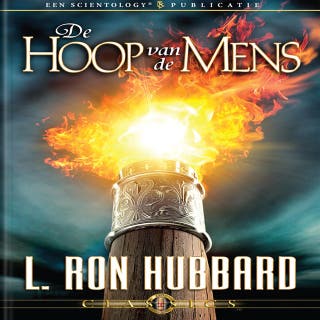 De Hoop van de Mens – omslag van het luisterboek van L. Ron Hubbard