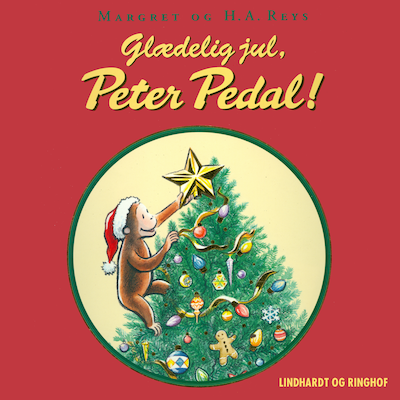 Glædelig jul, Peter Pedal – omslag til lydbogen af H.A. Rey