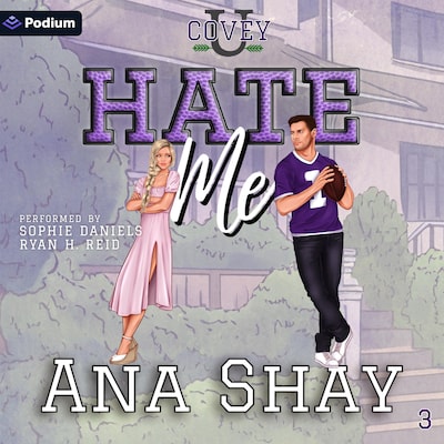 Hate Me – omslag til lydbogen af Ana Shay