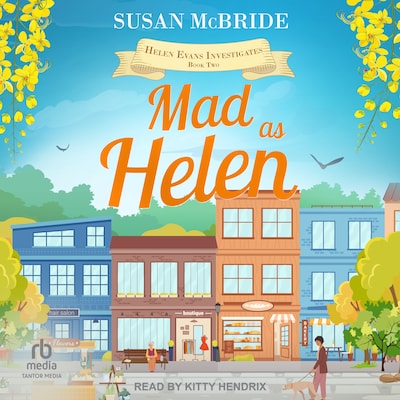 Mad as Helen – omslag til lydbogen af Susan McBride