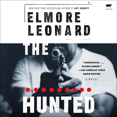 The Hunted – omslag til lydbogen af Elmore Leonard
