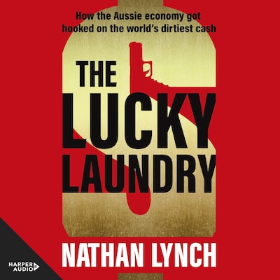 The Lucky Laundry – omslag til lydbogen af Nathan Lynch