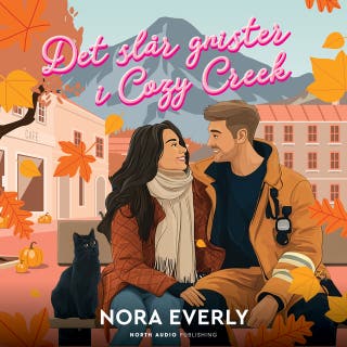 Det slår gnister i Cozy Creek – omslag til lydbogen af Nora Everly