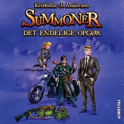 Summoner #3: Det endelige opgør – omslag til lydbogen af Kristoffer J. Andersen