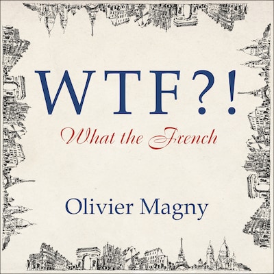 WTF?! – omslag til lydbogen af Olivier Magny