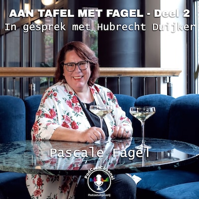 In gesprek met Hubrecht Duijker – omslag van het luisterboek van Pascale Fagel, Hubrecht Duijker