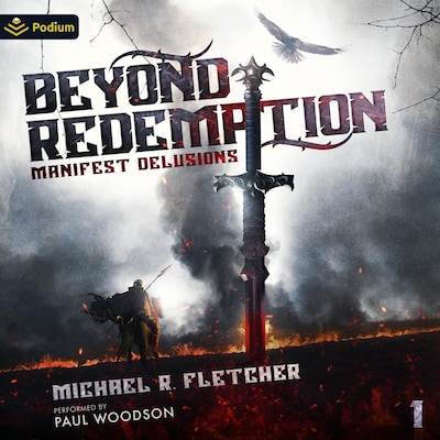 Beyond Redemption – omslag til lydbogen af Michael R. Fletcher