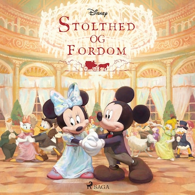 Stolthed og fordom – omslag til lydbogen af Disney