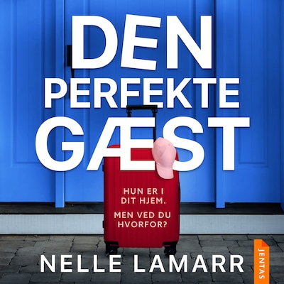 Den perfekte gæst – omslag til lydbogen af Nelle Lamarr