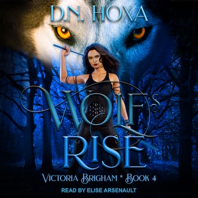 Wolf’s Rise – omslag til lydbogen af D.N. Hoxa