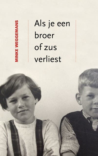 Als je een broer of zus verliest – omslag van het luisterboek van Minke Weggemans