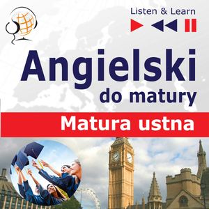 Angielski do matury Matura ustna Poziom podstawowy – okładka audiobooka, autor Dorota Guzik
