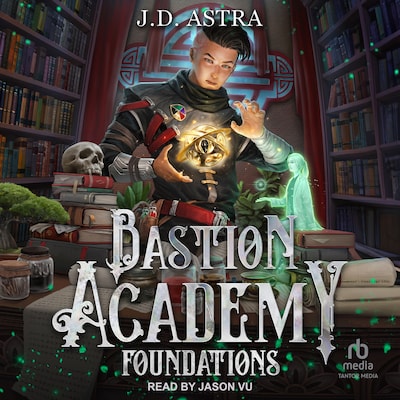 Foundations – omslag til lydbogen af J.D. Astra