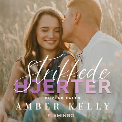 Strikkede hjerter – omslag til lydbogen af Amber Kelly