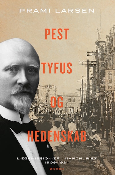 Pest, tyfus og hedenskab – omslag til lydbogen af Prami Larsen