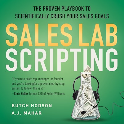Sales Lab Scripting – omslag til lydbogen af Butch Hodson, A.J. Mahar